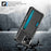 For iPhone 14 Pro ZM02 Reinforced Corner Phone Case Card Slot PU Leather + TPU Drop-proof Back Cover - 4