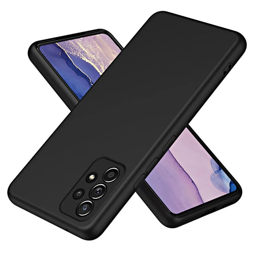 Shockproof Case for Samsung Galaxy A13 4G Phone Cases 2.2mm TPU Phone Cover Protective Slim Case - Black - 1