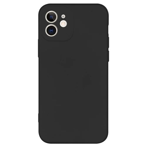 For iPhone 11 6.1 inch Shockproof Cases 2.2mm TPU +Soft Lining Phone Cover Protective Slim Case - Black - 1
