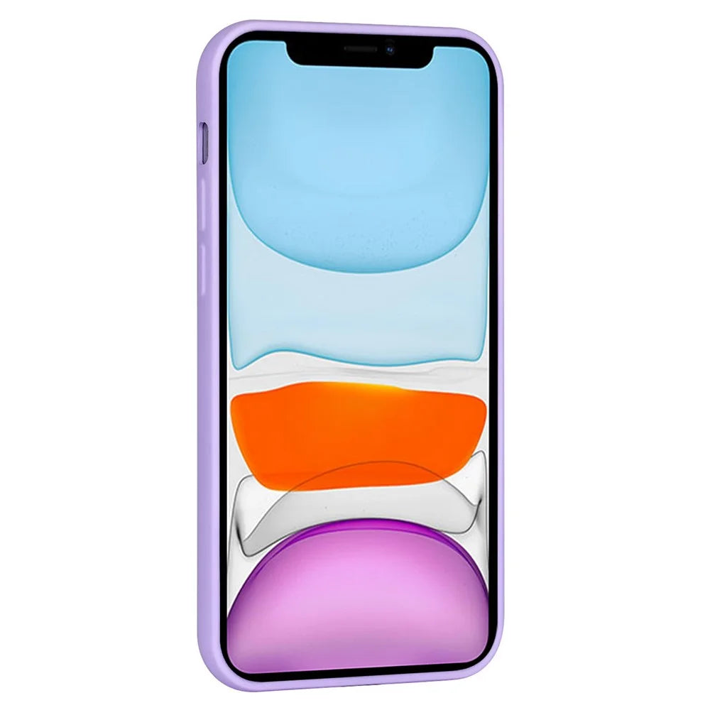 For iPhone 11 6.1 inch Shockproof Cases 2.2mm TPU +Soft Lining Phone Cover Protective Slim Case - Black - 3