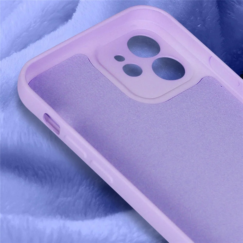 For iPhone 11 6.1 inch Shockproof Cases 2.2mm TPU +Soft Lining Phone Cover Protective Slim Case - Black - 4
