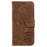 For TECNO Camon 30 Premier 5G Wallet Case Cute Tiger Imprint Leather Phone Cover - Brown - 7