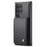 JEEHOOD J05 For Samsung Galaxy S24 Ultra Case Leather Mobile Cover with Detachable Magnetic Card Bag - Black - 2