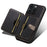 ESEBLE For iPhone 15 Pro Max Back Case Card Holder PU Leather + PC + TPU Phone Cover - Dark Grey - 2