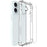 IMAK For iPhone 16 Clear Case Airbag Corners TPU Frame PC Back Cover - 5