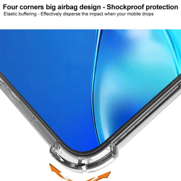 IMAK For Samsung Galaxy Z Fold6 5G Case TPU Frame PC Back Clear Phone Cover - 4
