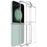 IMAK For Samsung Galaxy Z Flip7 FE 5G / Z Flip6 5G Clear Case PC+TPU Protective Phone Cover - 5