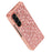 For Samsung Galaxy Z Fold6 5G Phone Case Glitter Electroplated TPU Frame PC Back Cover - Rose Gold - 4