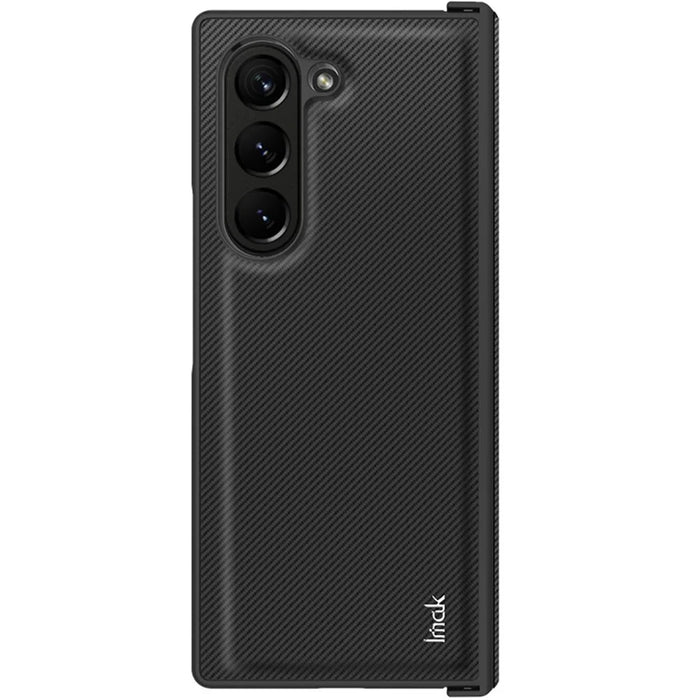 IMAK Ruiyi Series for Samsung Galaxy Z Fold6 5G Case Carbon Fiber Leather+PC Cover - 5