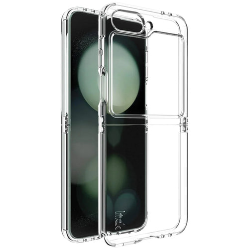IMAK UX-6 Series for Samsung Galaxy Z Flip7 FE 5G / Z Flip6 5G Case Airbags Shockproof Clear TPU Phone Cover - 1