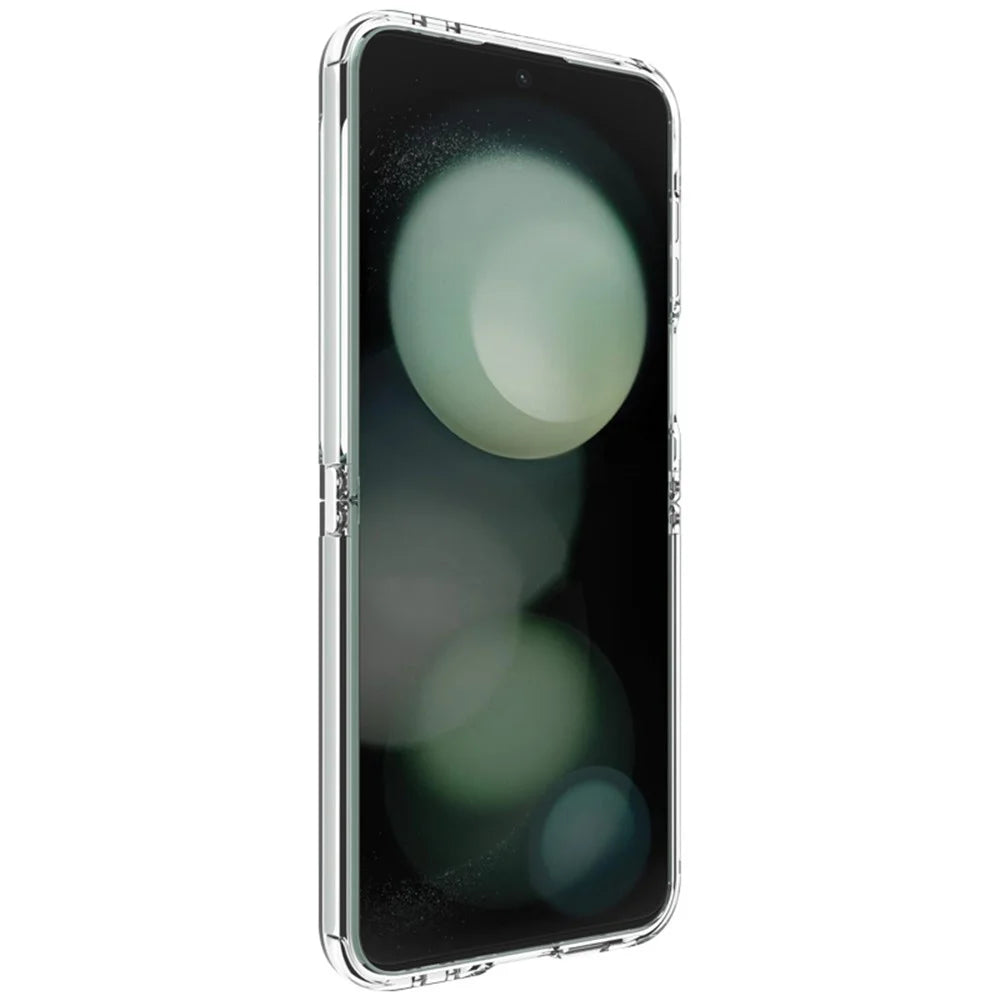 IMAK UX-6 Series for Samsung Galaxy Z Flip7 FE 5G / Z Flip6 5G Case Airbags Shockproof Clear TPU Phone Cover - 3