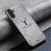 For Samsung Galaxy S24 FE Case Cloth Texture Deer Pattern Leather Back Phone Cover - Grey - 2