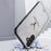 For Samsung Galaxy S24 FE Case Cloth Texture Deer Pattern Leather Back Phone Cover - Grey - 3