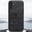 For Samsung Galaxy S24 FE Case Cloth Texture Deer Pattern Leather Back Phone Cover - Grey - 5