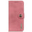 KHAZNEH For Samsung Galaxy S24 FE Case Phone Leather Cover Cowhide Texture - Pink - 7
