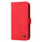 For Samsung Galaxy S24 FE Leather Wallet Cases Skin Touch Phone Cover Stand with Strap - Red - 7