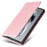 For Samsung Galaxy S24 Ultra Case RFID Blocking Wallet Leather Phone Cover - Pink - 5