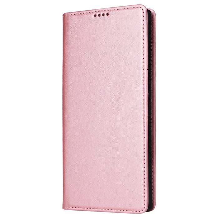 For Samsung Galaxy S24 Ultra Case RFID Blocking Wallet Leather Phone Cover - Pink - 7