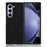 For Samsung Galaxy Z Fold6 5G Case Litchi Texture PU Leather + PC Phone Cover - Black - 2