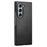 For Samsung Galaxy Z Fold6 5G Case Litchi Texture PU Leather + PC Phone Cover - Black - 6