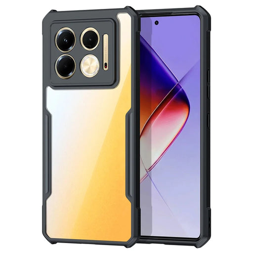 XUNDD For Infinix Note 40 5G Case Soft TPU Frame + Acrylic Clear Back Phone Cover - 1