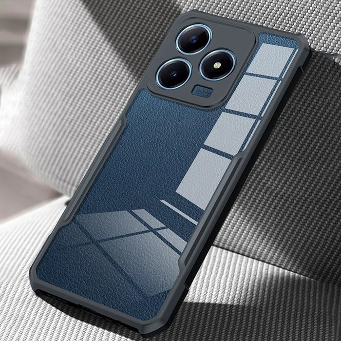 XUNDD For Realme C63 4G Transparent Case TPU+Acrylic Phone Cover Drop Protection - 3