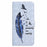 For iPhone 16 Case 3D Creative Pattern PU Leather Stand Phone Cover - Blue Feather - 5