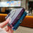 For iPhone 14 Pro Max Magnetic Glitter Case Gradient TPU + PC Phone Cover - Blue - 5