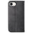 For iPhone 17e / 16e Wallet Case PU Leather Phone Cover Mobile Accessories   - Black - 6