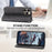 For iPhone 16 Pro Max   Case PU Leather Wallet Phone Cover - Black - 4