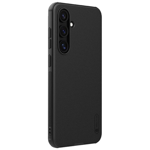 NILLKIN Super Frosted Shield Pro for Samsung Galaxy S24 FE Case PC+TPU Drop-Proof Shell - Black - 2