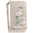 Phone Case for Samsung Galaxy S24 FE Wallet Leather Phone Stand Cover with Pattern Printing - Stacking Squirrels - 6