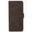 KHAZNEH For Samsung Galaxy S24 FE Case Leather Flip Stand Phone Cover Smooth Texture - Brown - 6