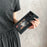 For Samsung Galaxy S23 Ultra E Ink Phone Cover 4-Color Display Pattern Customized Case - Black - 5