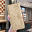 For iPhone 16 Plus Case Butterfly Flower Imprint Wallet Leather Phone Cover with Stand - Gold - 7