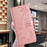 For iPhone 13 Case Butterfly Floral Imprint Leather Wallet Phone Cover with Strap - Rose Gold - 7