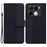 For Infinix Note 40 Pro+ / Infinix Note 40 Pro 5G Case Geometry Pattern Leather Wallet Flip Phone Cover - Black - 1