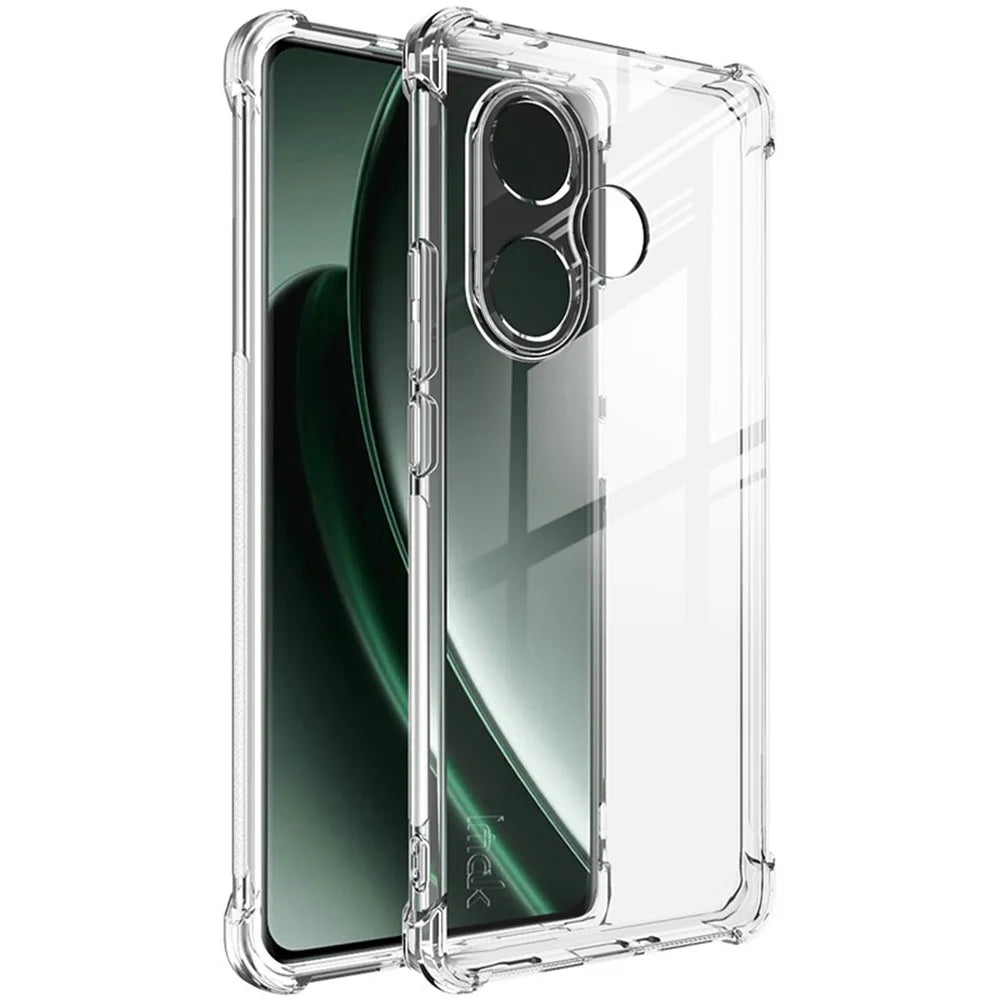 IMAK For Realme GT 6T 5G / GT 6 5G / GT Neo6 5G / GT Neo6 SE 5G Case Airbag Corner TPU Phone Cover - Transparent - 1