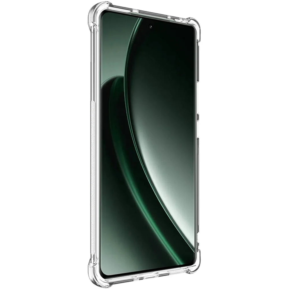 IMAK For Realme GT 6T 5G / GT 6 5G / GT Neo6 5G / GT Neo6 SE 5G Case Airbag Corner TPU Phone Cover - Transparent - 4