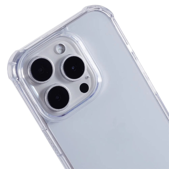 For iPhone 16 Pro Max Case Drop Protection Acrylic+TPU Clear Phone Cover - 4