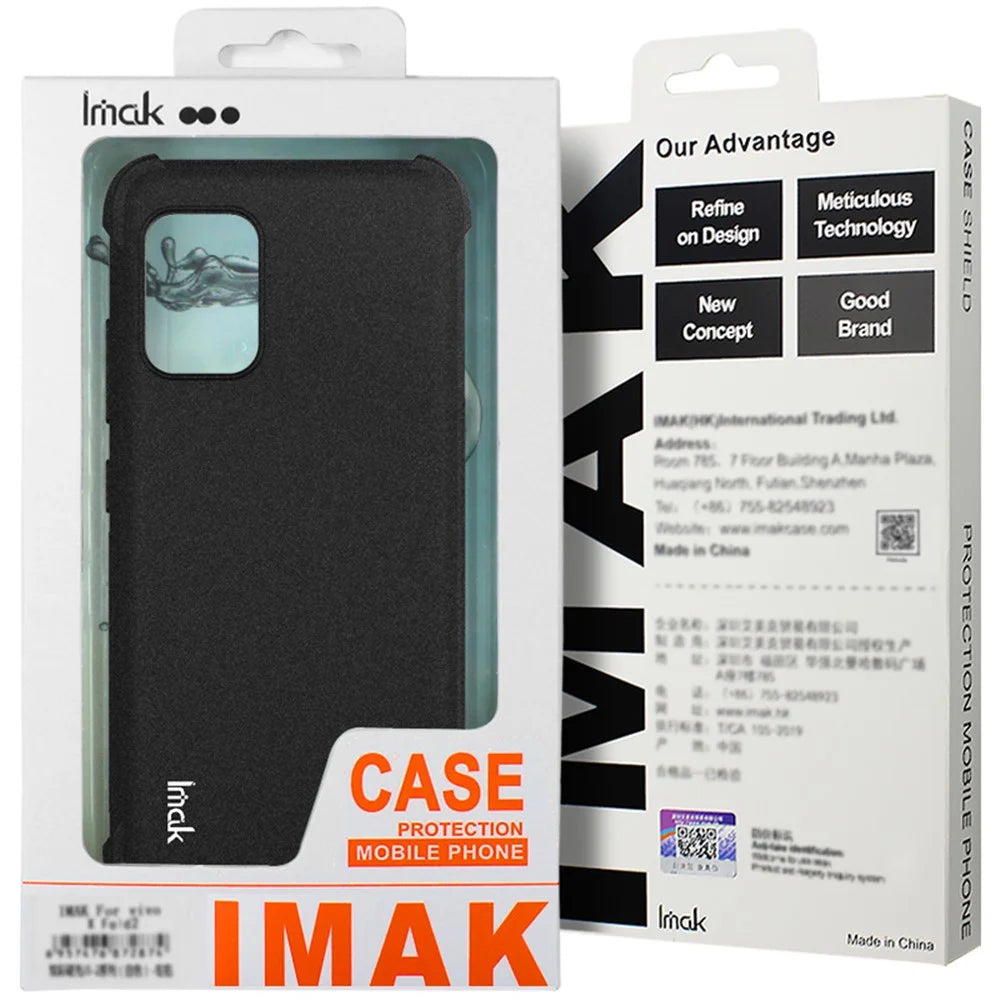 IMAK For iPhone 16 Pro Max Case TPU Airbag Corners Anti-Fall Phone Cover - Transparent - 7