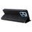 For Realme Note 60x 4G / C63 4G / C61 4G / Note 60 Leather Wallet Cases Skin Touch Phone Cover Stand with Strap - Black - 4