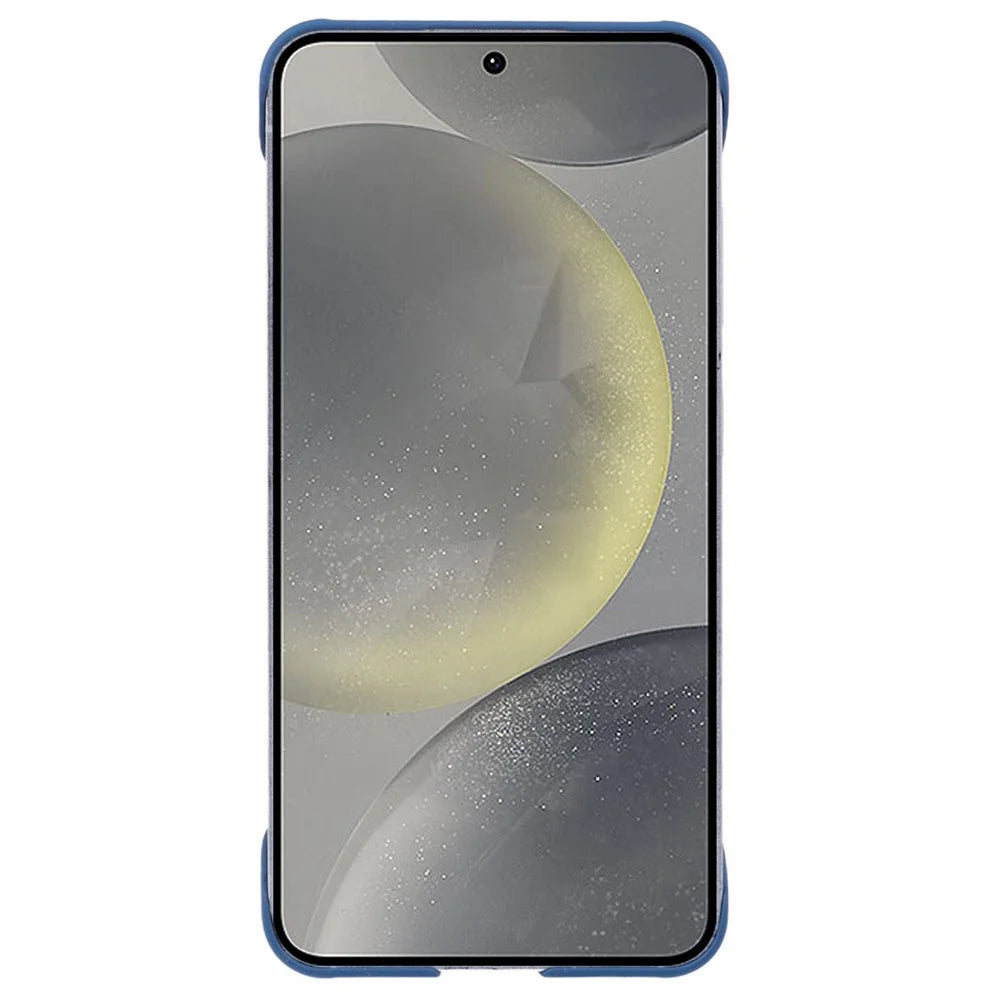 For Samsung Galaxy S24+ Case Frameless Hard PC Anti-Scratch Phone Cover - Sapphire - 2