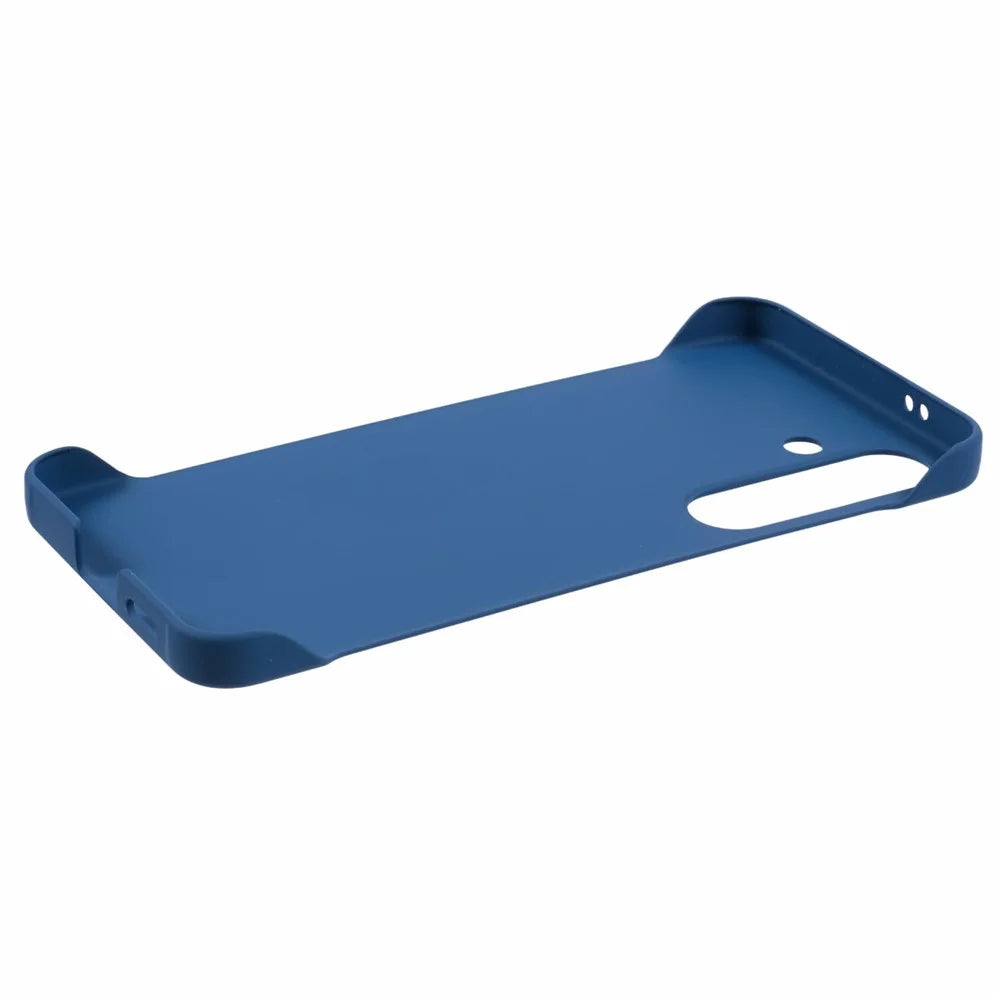 For Samsung Galaxy S24+ Case Frameless Hard PC Anti-Scratch Phone Cover - Sapphire - 4
