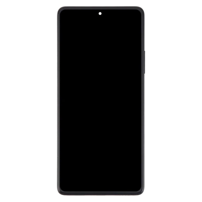 For Xiaomi Poco F5 5G / Redmi Note 12 Turbo OEM Grade S AMOLED Screen and Digitizer Assembly + Frame (Without Logo) - Black - 2