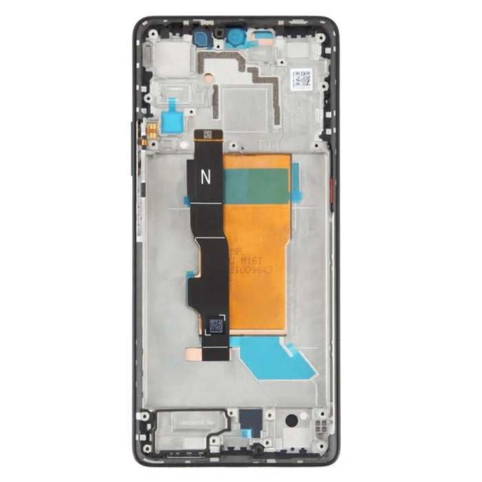 For Xiaomi Poco F5 5G / Redmi Note 12 Turbo OEM Grade S AMOLED Screen and Digitizer Assembly + Frame (Without Logo) - Black - 3