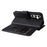For Samsung Galaxy S24 FE Leather Case with 10 Card Holder Phone Cover Stand - Black - 7