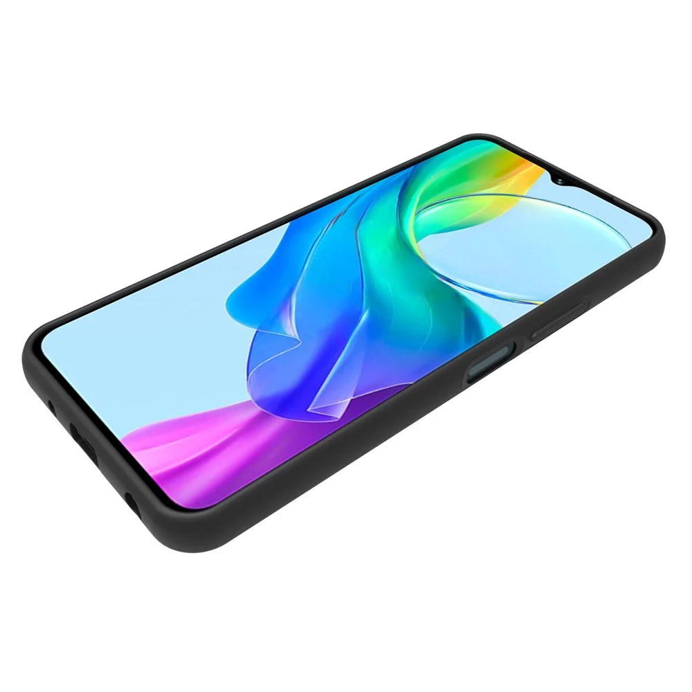 10Pcs  /  Pack for vivo Y28s 5G Case TPU Matte Finish Phone Protector - Black - 3