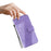 For iPhone 16 Pro Case 7-Shaped Pattern Leather Shockproof Phone Cover - Purple - 5