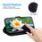 For iPhone 16 Phone Case Lotus Imprint Leather Stand Wallet Cover - Black - 3